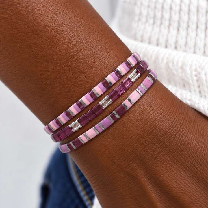 VIOLETTE - Tila Bracelet Stack of 3