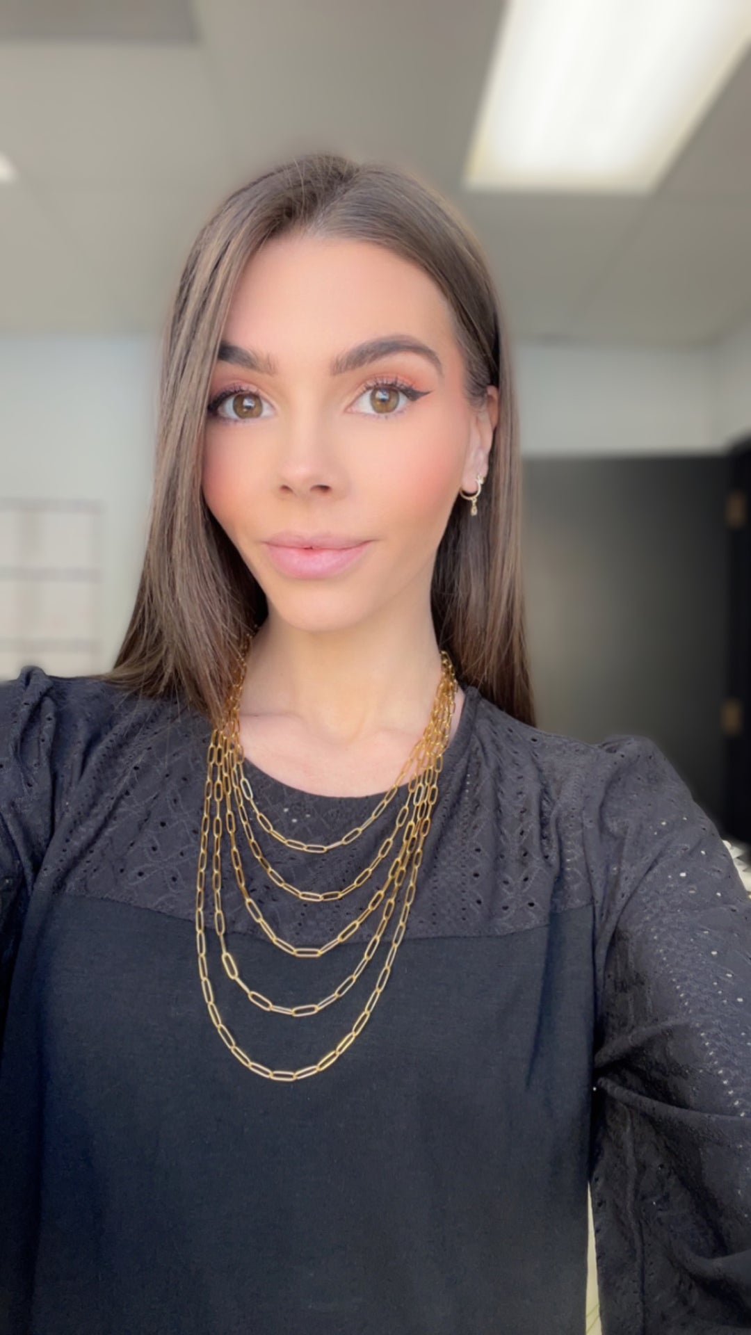 VELORE GOLD Paperclip Necklace 18, 20, 22, 24 26 inches – Mack