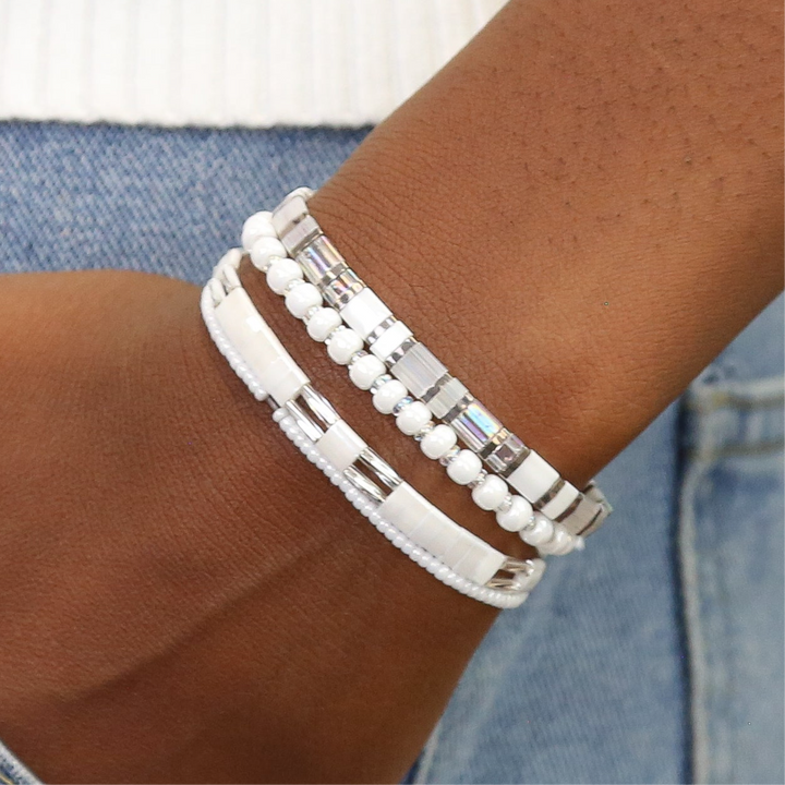 AVALANCHE - Tila Bracelet Stack of 4