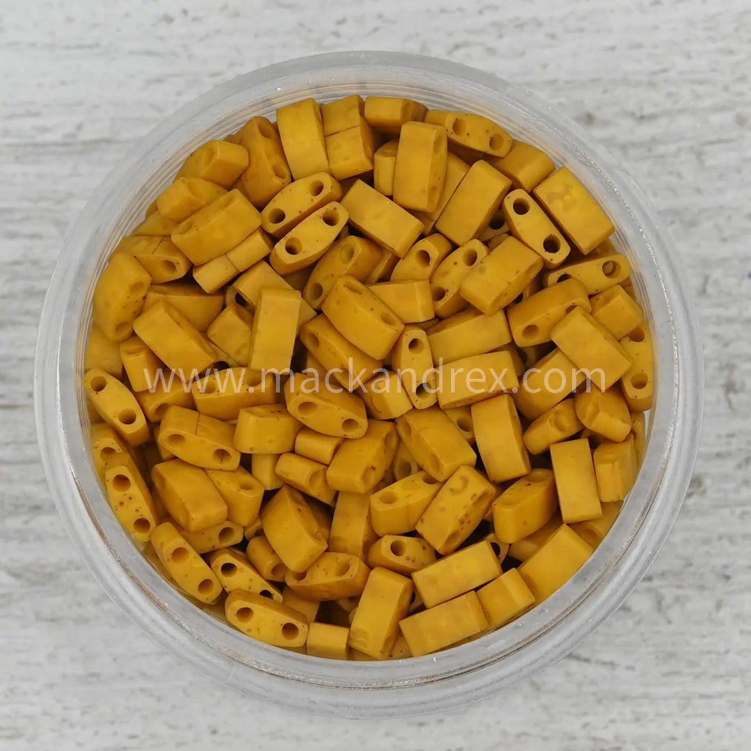 2312 Tila Beads - Mustard