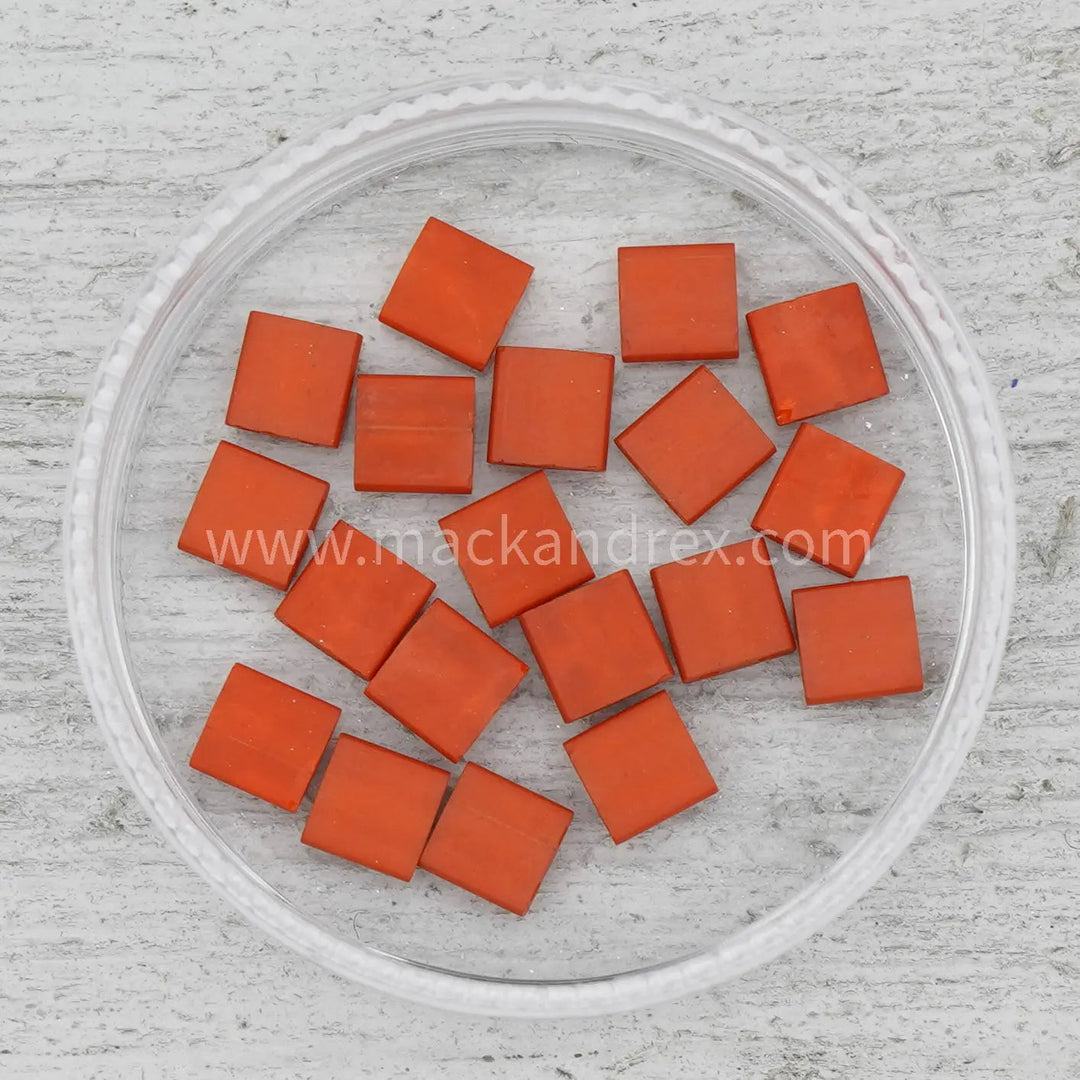 2315 Half Tila Beads - Burnt Orange - Mack & Rex