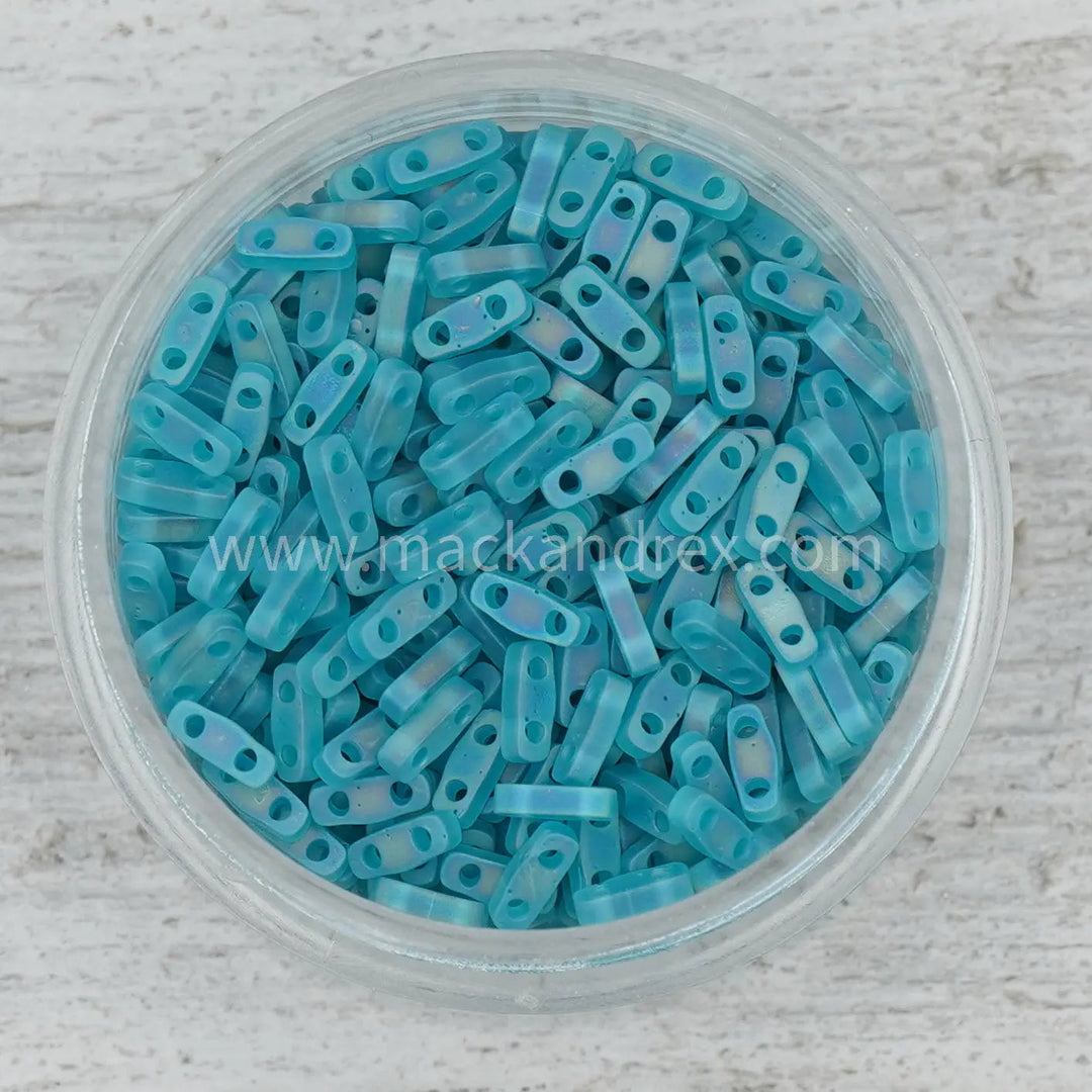 2405FR Tila Beads -  Dark Teal Matte