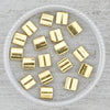 24K Gold Plated Tila Beads - 0191 Tila Beads - Mack & Rex
