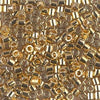 24kt Gold Light Plated 8/0 Delica || DBL-0034 || Miyuki Delica Seed Beads || Mack and Rex || Wholesale glass beads in bulk - Mack & Rex