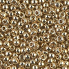 24kt Gold Light Plated 8/0 seed beads || RR8-0193 - Mack & Rex