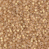 24kt Gold Lined Opal  10/0 Delica || DBM-0230 ||  Delica Seed Beads - Mack & Rex