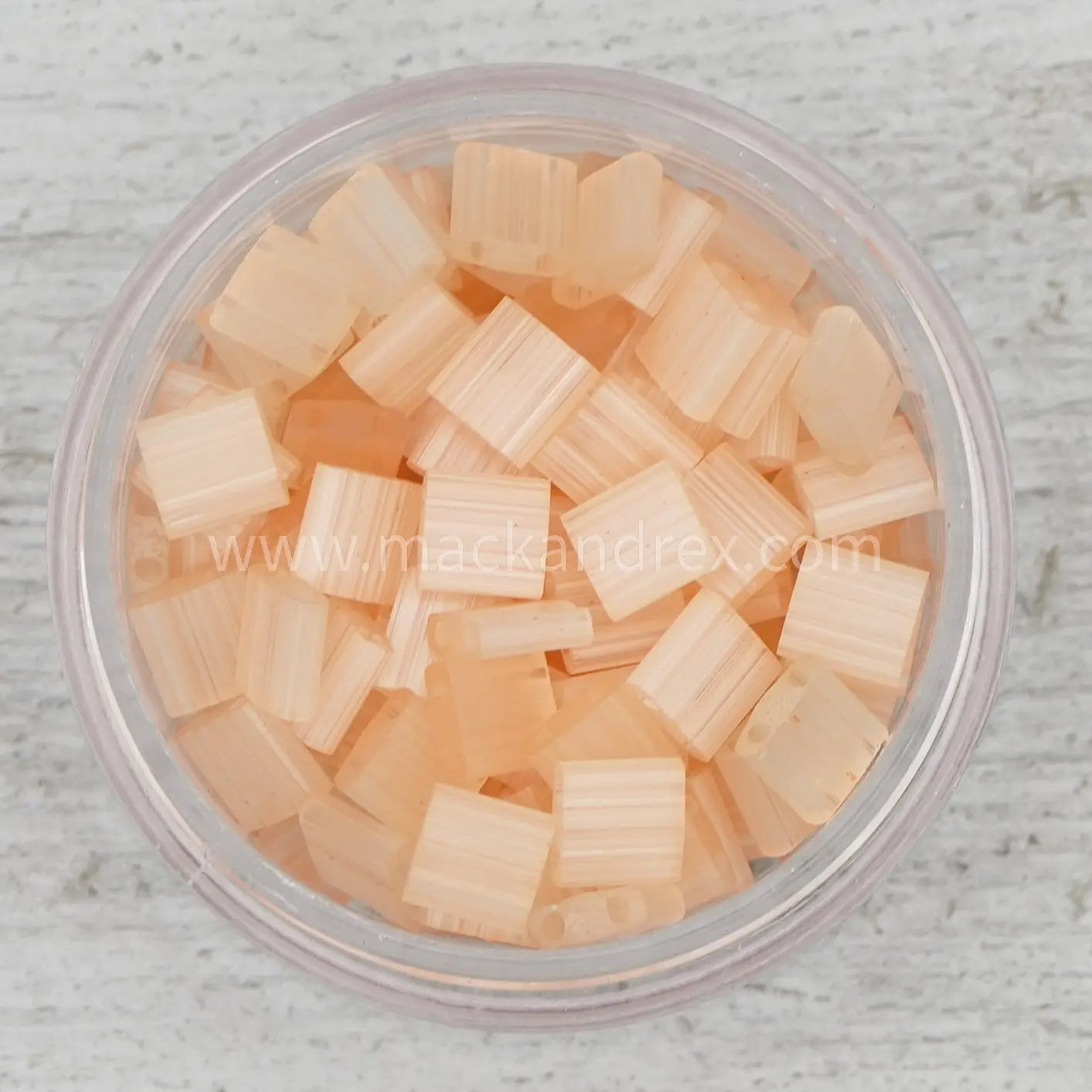 2555 HALF TILA - Light Peach Miyuki Tila Beads – Mack & Rex