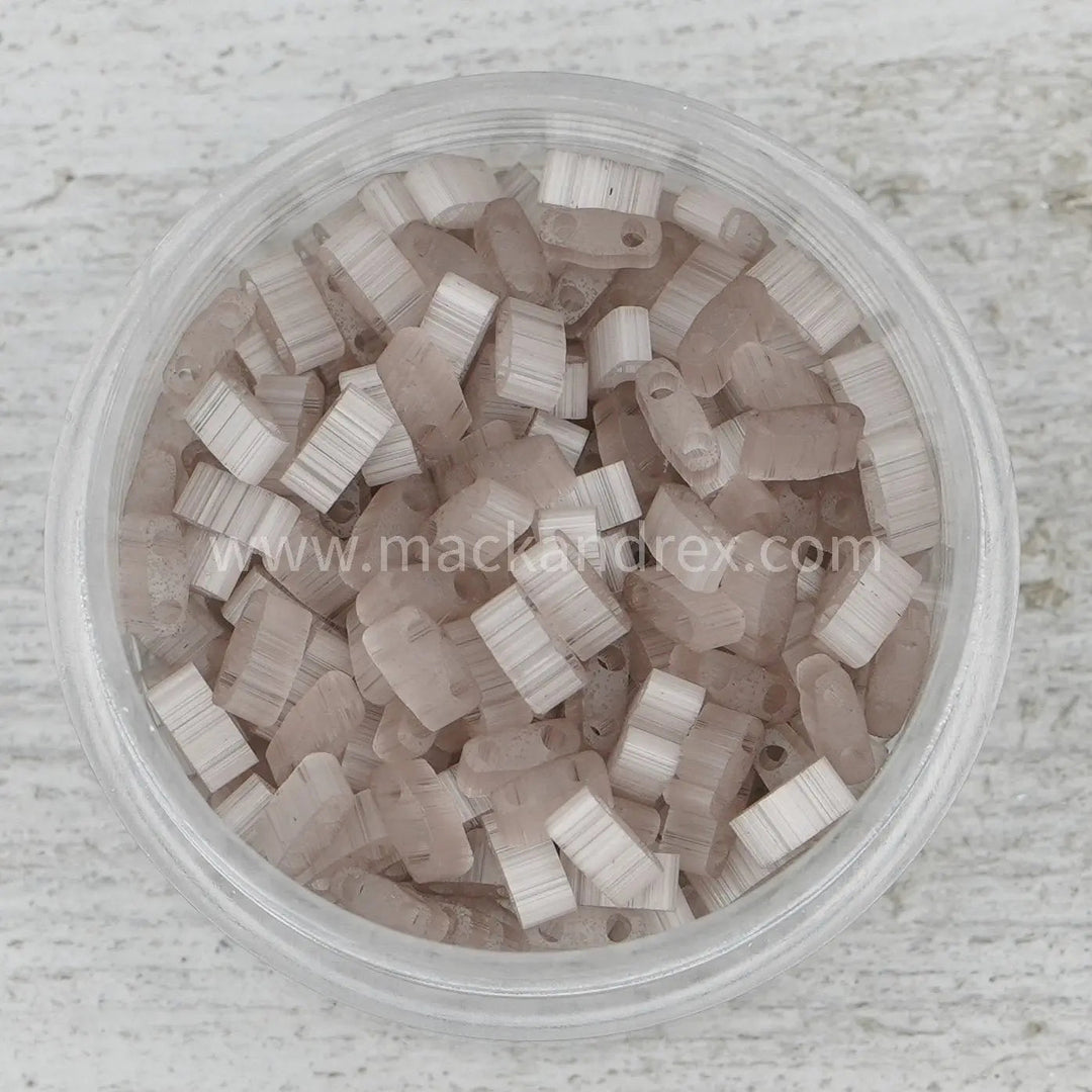 2558 Tila Beads - Beige DISCONTINUED COLOR