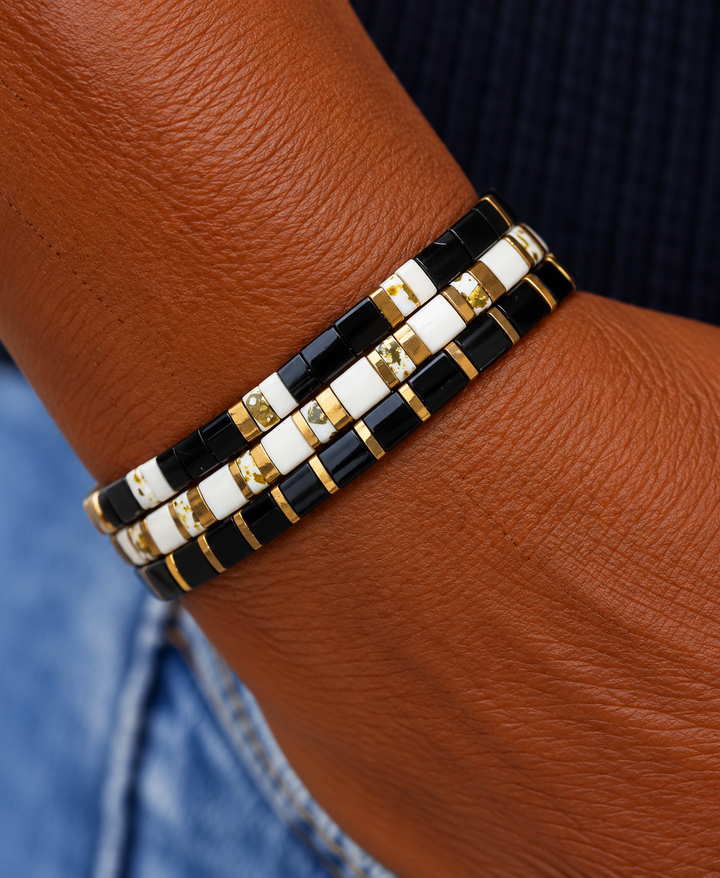 CHEETAH - Tila Bracelet Stack of 3