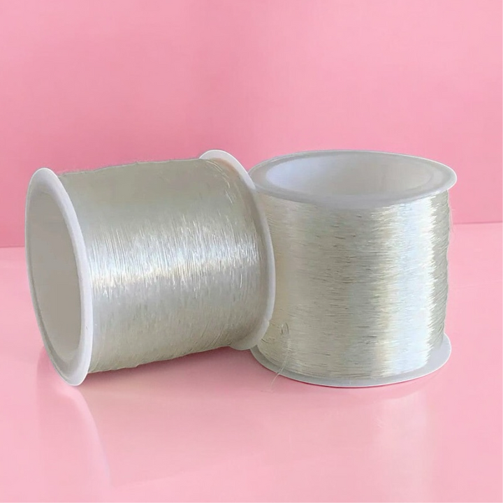 Elastic 0.5mm Stretch Crystal Cord - 100 meters