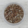 4505 Half Tila Beads - Amber Picasso - Mack & Rex