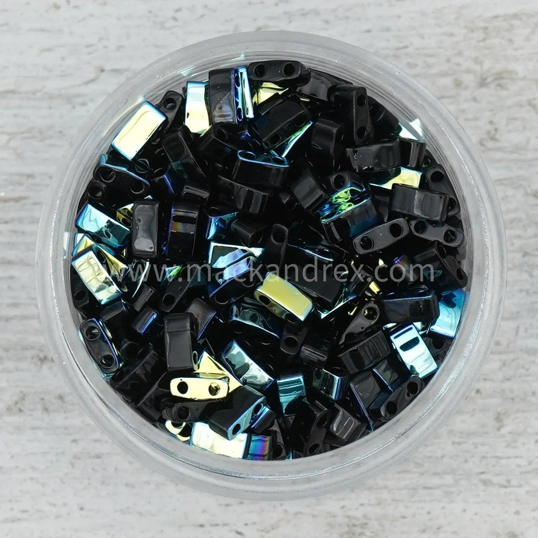 4555 Tila Beads - Ebony