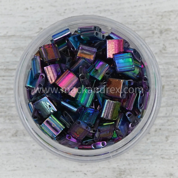 4572 Half Tila Beads - Magic Rainbow - Mack & Rex