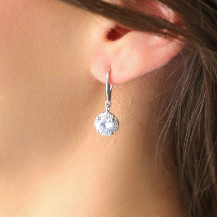 CLAIRE- Moissanite Diamond Earrings