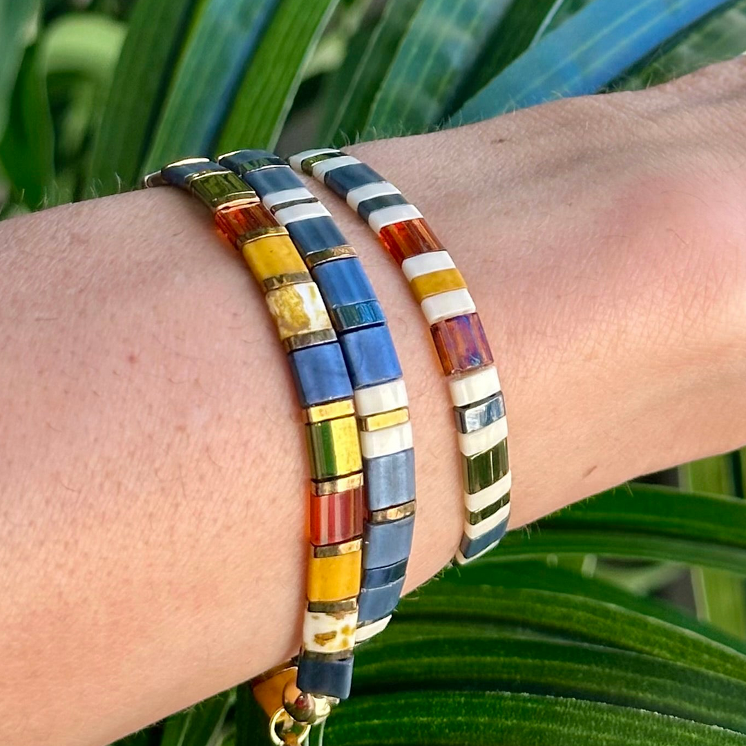 SWEATER WEATHER - Tila Bead Bracelets Stack