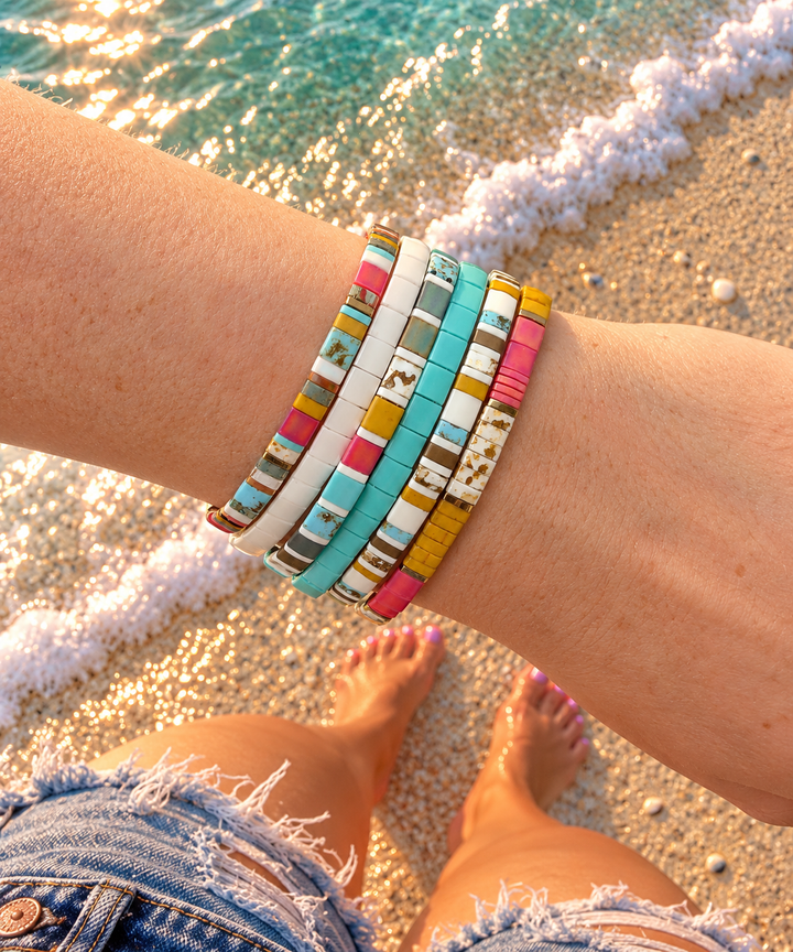 SALT AND SUN - Tila Bracelet Stack of 6