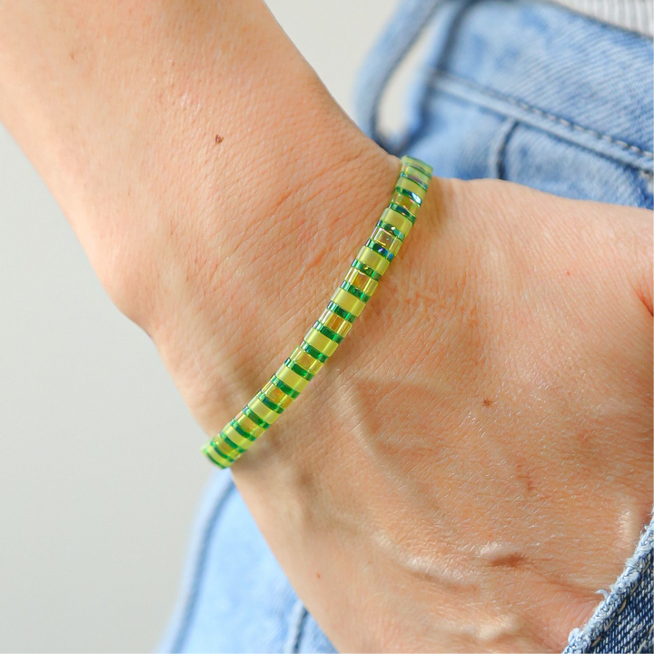 WATERMELON - Tila Bead Bracelet | Single