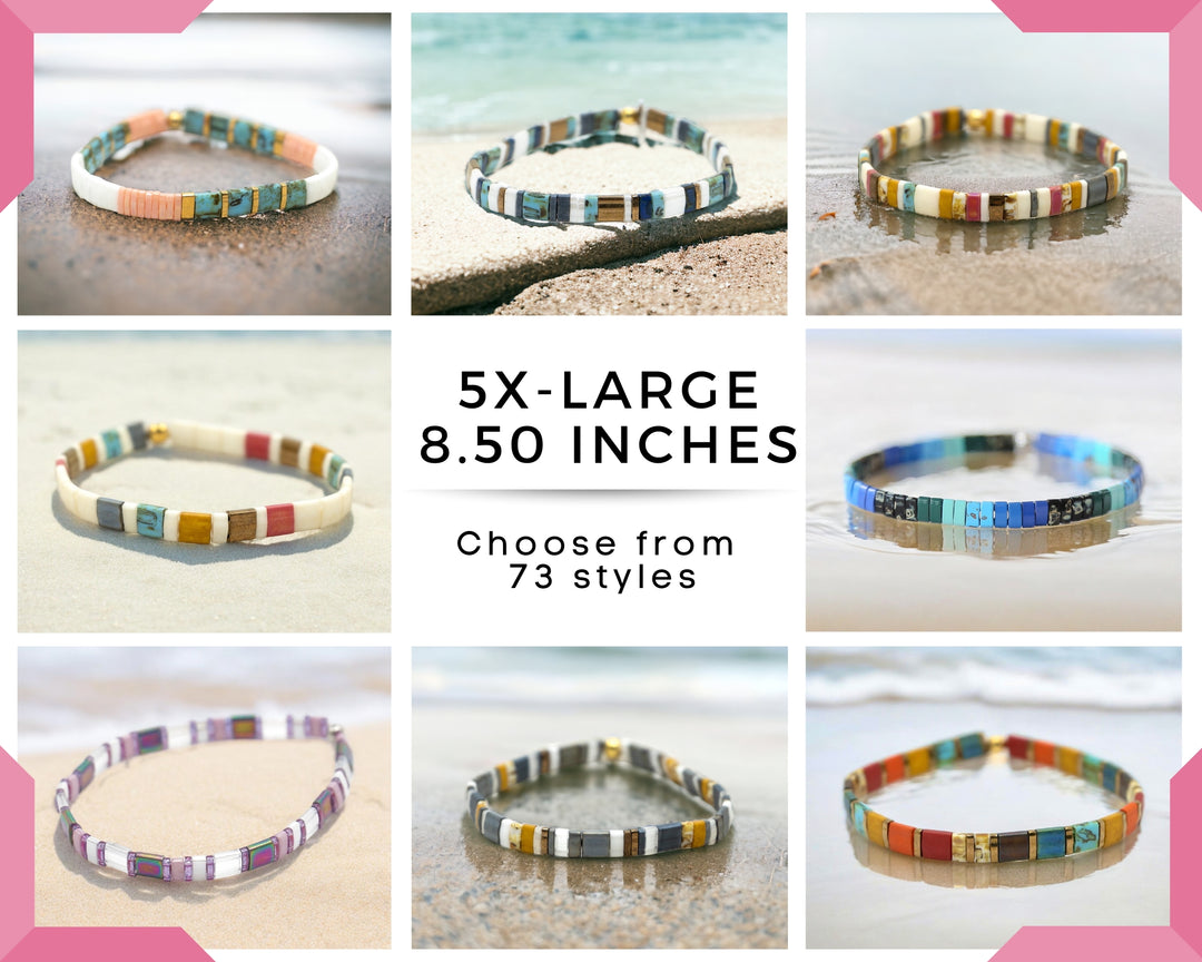 5X-LARGE Bracelets - 8.50 Inches - 73 STYLES