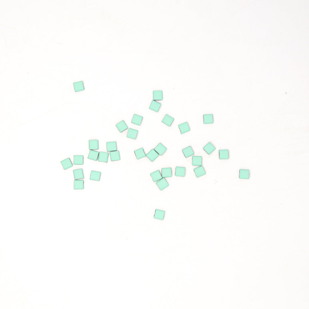 SEAFOAM - Half Tile Beads