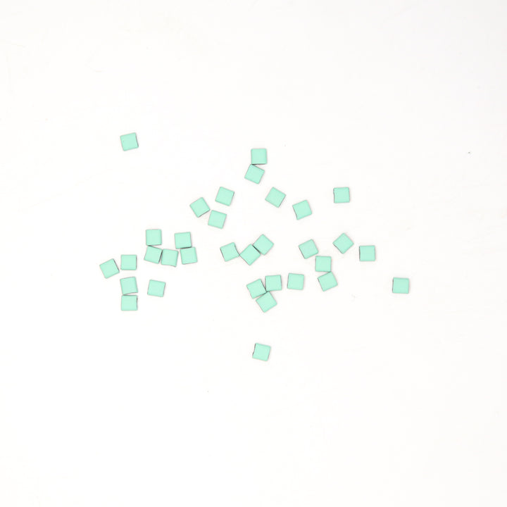 SEAFOAM - Half Tile Beads