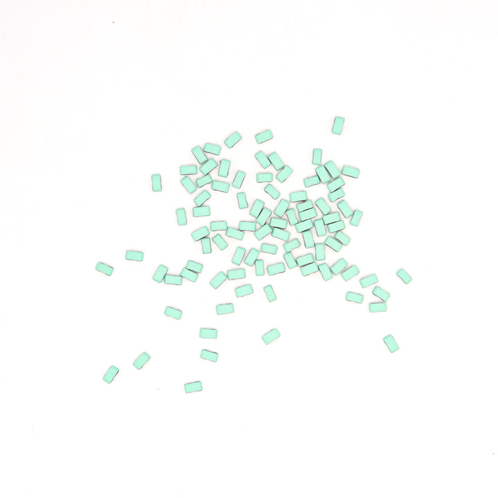 SEAFOAM - Half Tile Beads