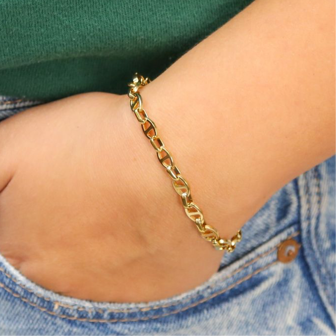 CHAMP - Gold Adjustable Accent Bracelet