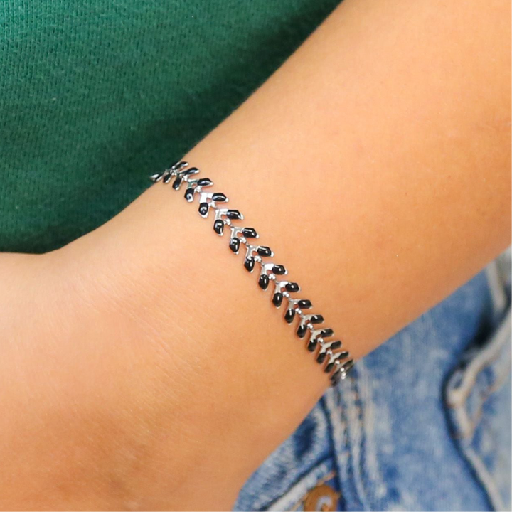 FLARE - Chevron Accent Bracelets (12 colors!)