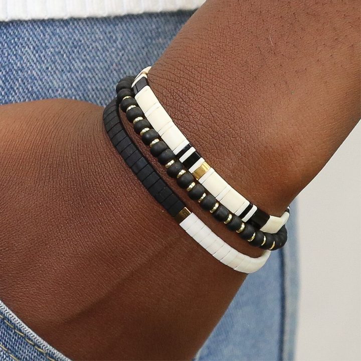 SKINNY DIPPIN - Tila Bracelet Stack of 3