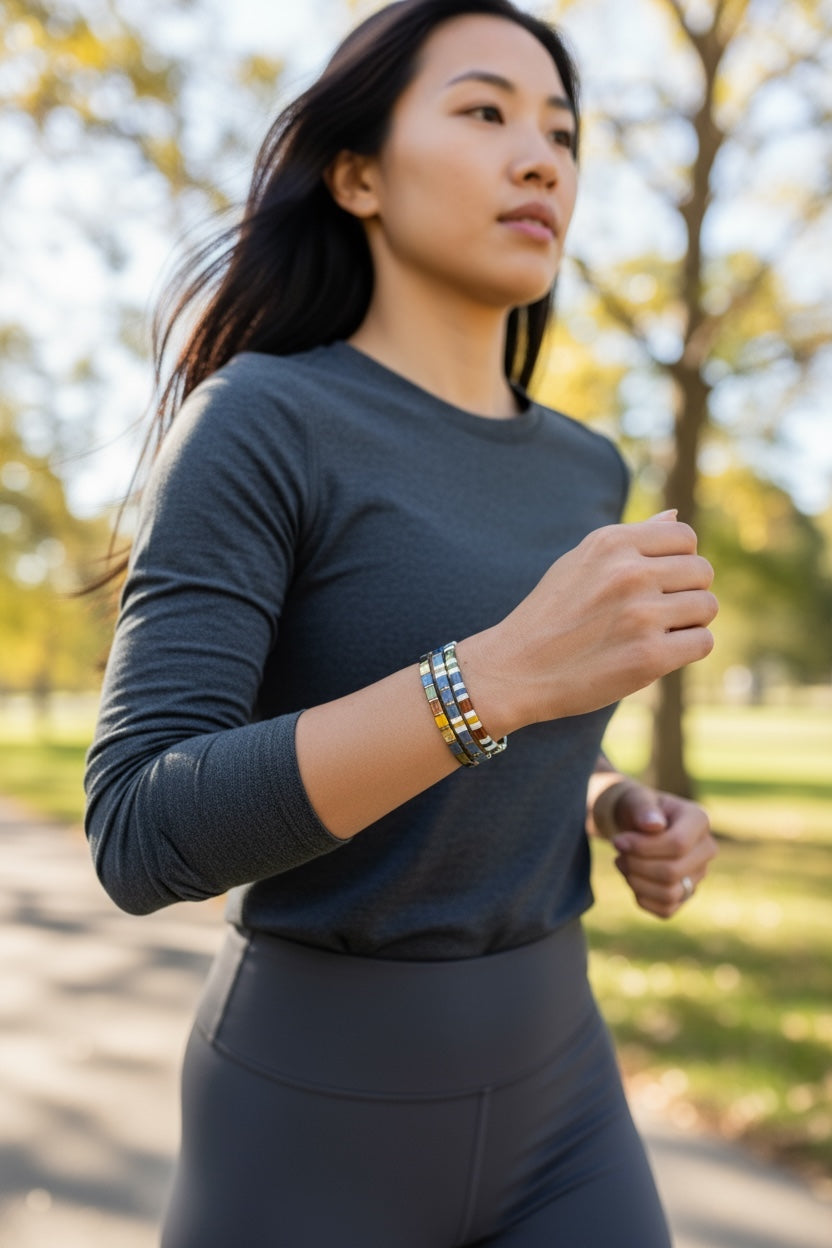 SWEATER WEATHER - Tila Bead Bracelets Stack