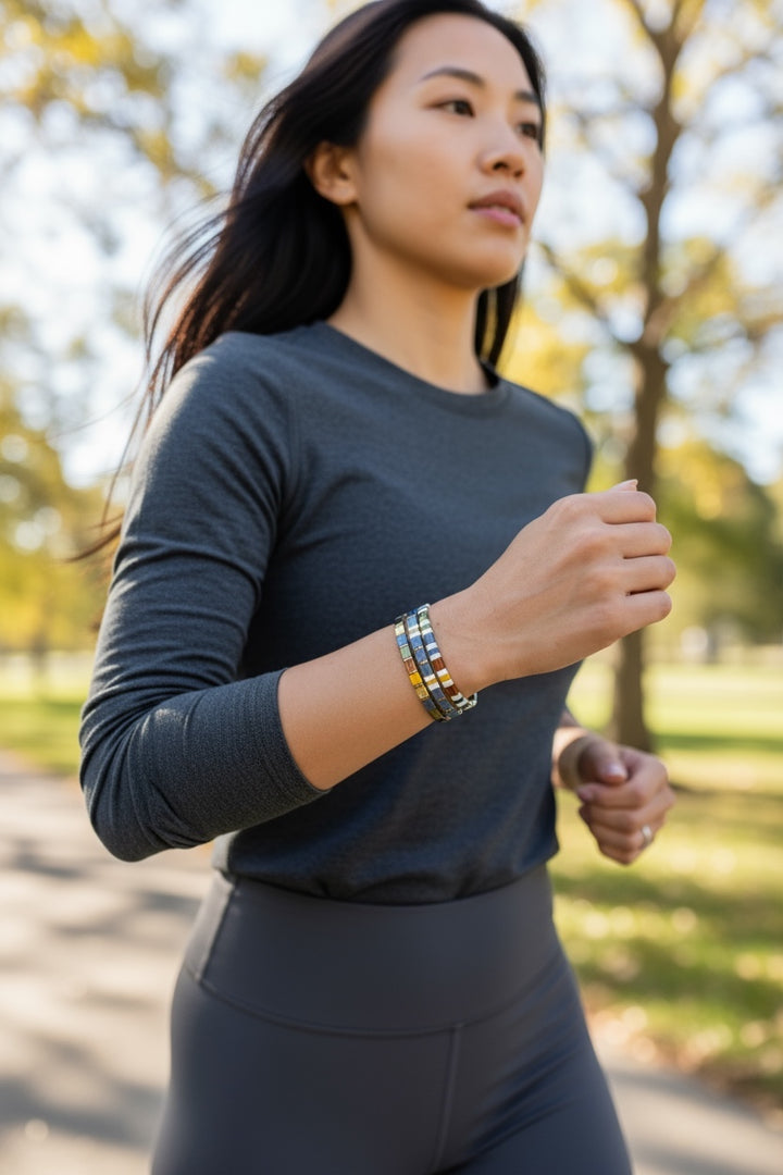 SWEATER WEATHER - Tila Bead Bracelets Stack