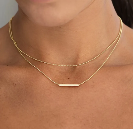 ABERDEEN - 18K Gold Layered Necklace