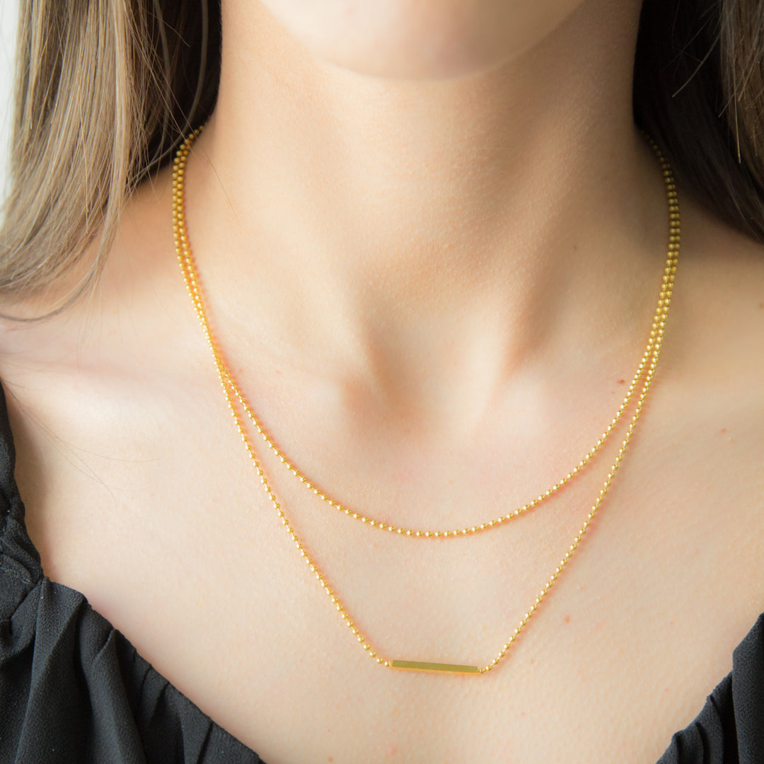 ABERDEEN - 18K Gold Layered Necklace