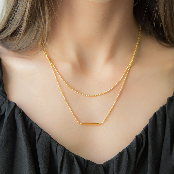 ABERDEEN - 18K Gold Layered Necklace