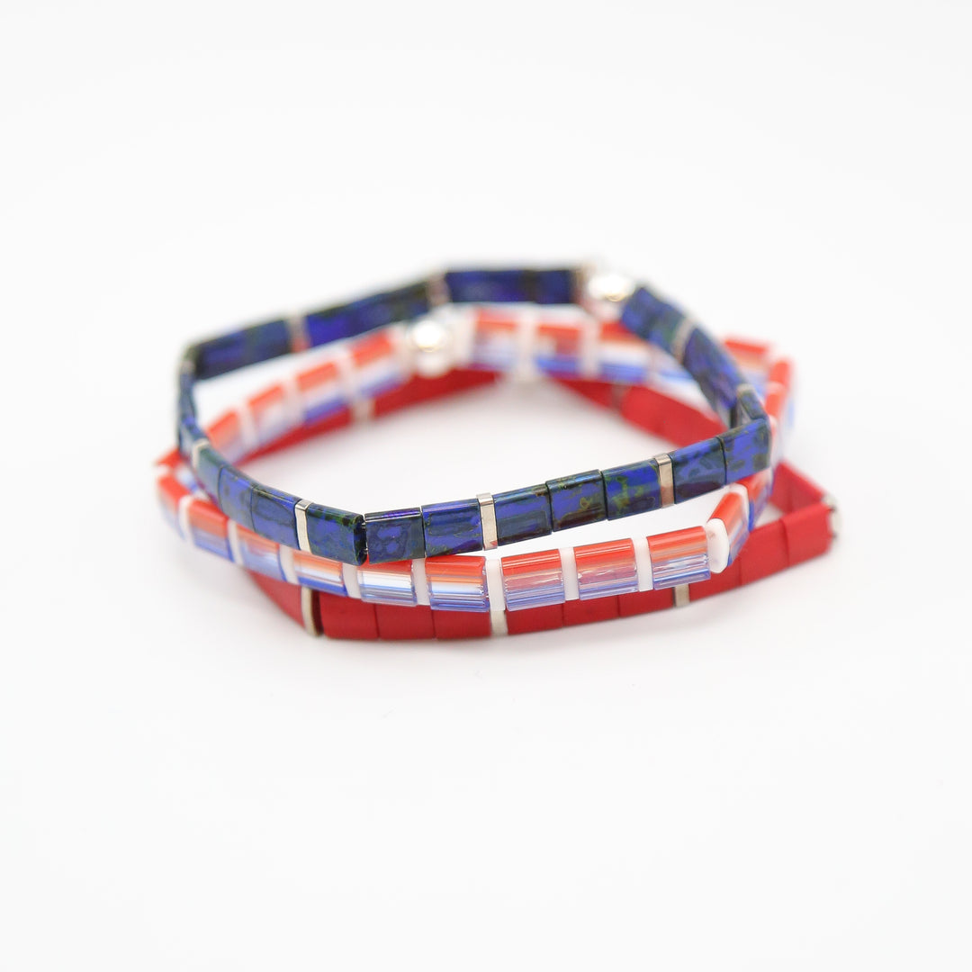 ANTHEM - Beaded Bracelets - Set of 3