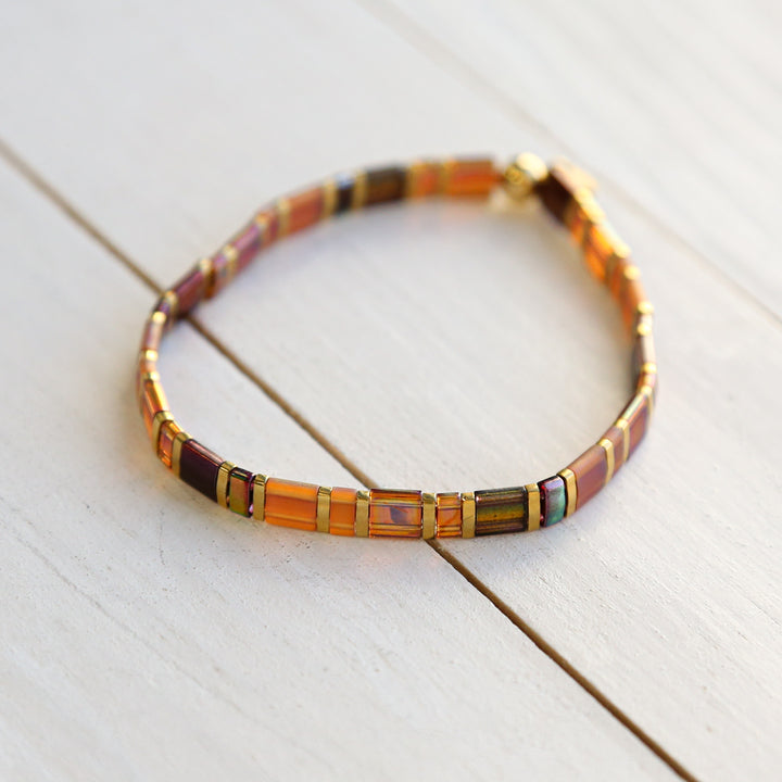 AUTUMN DRIVE - Tila Bead Bracelet | Single