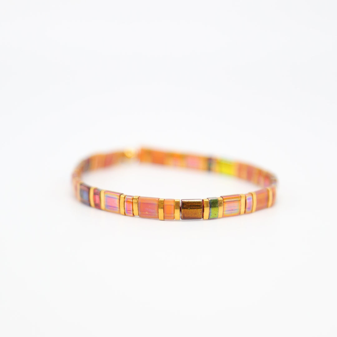 PAINTED MESA - Tila Bead Bracelets