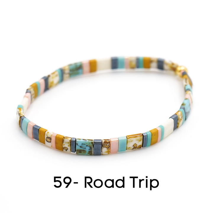 BEACH STYLE - Tila Bead Bracelets - Mack & Rex