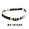 BLACK & GOLD - Tila Bead Bracelets - Mack & Rex