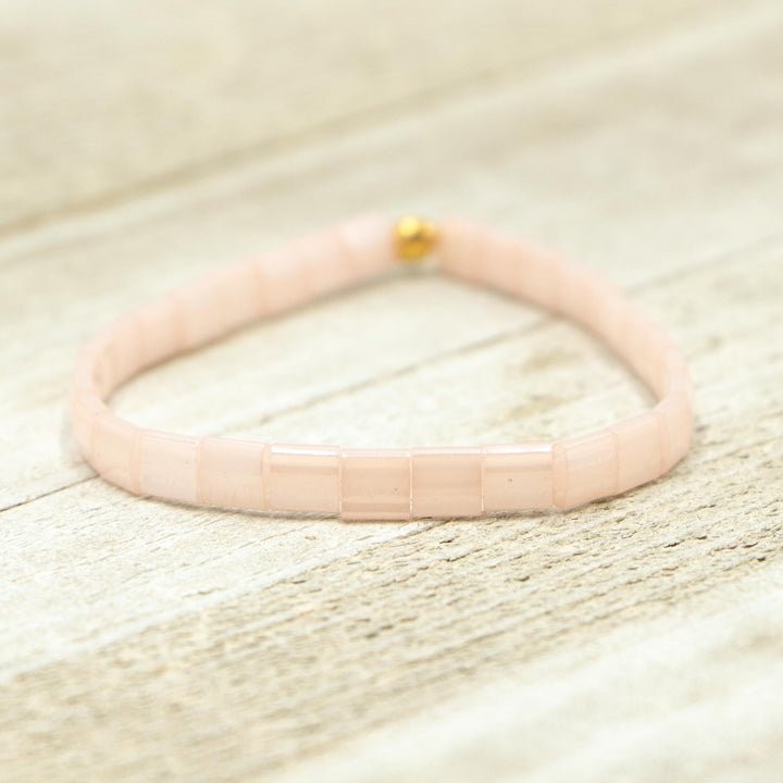 BLUSH - Tila Bead Bracelet | Single - Mack & Rex