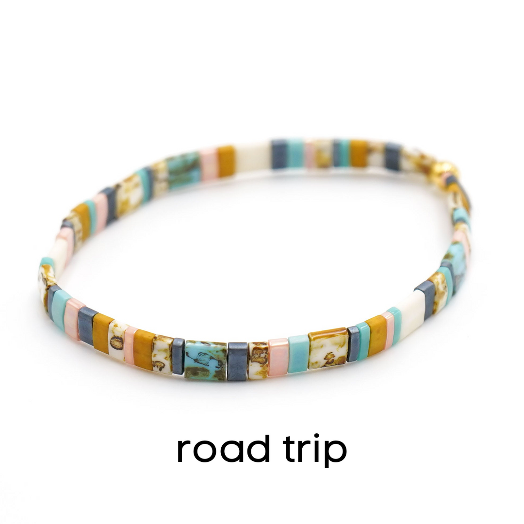 BOHO SUNRISE - Tila Bead Bracelets - Mack & Rex