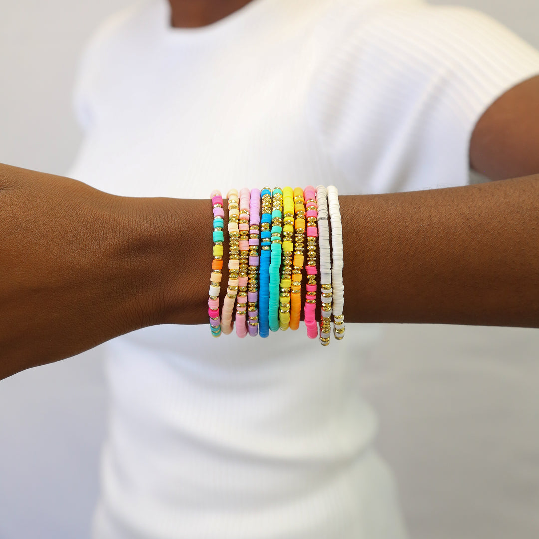 BOHO Heishi Collection - Heishi Accent Bracelets