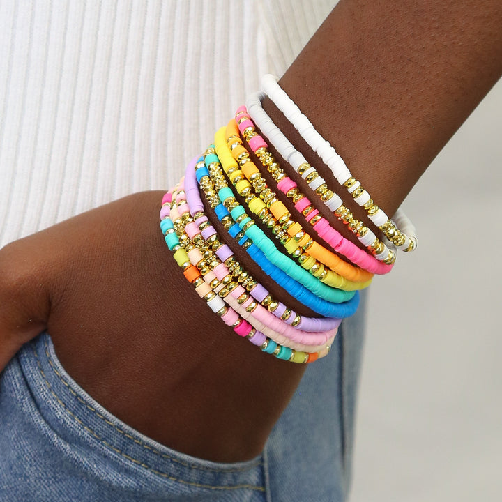 BOHO Heishi Collection - Heishi Accent Bracelets