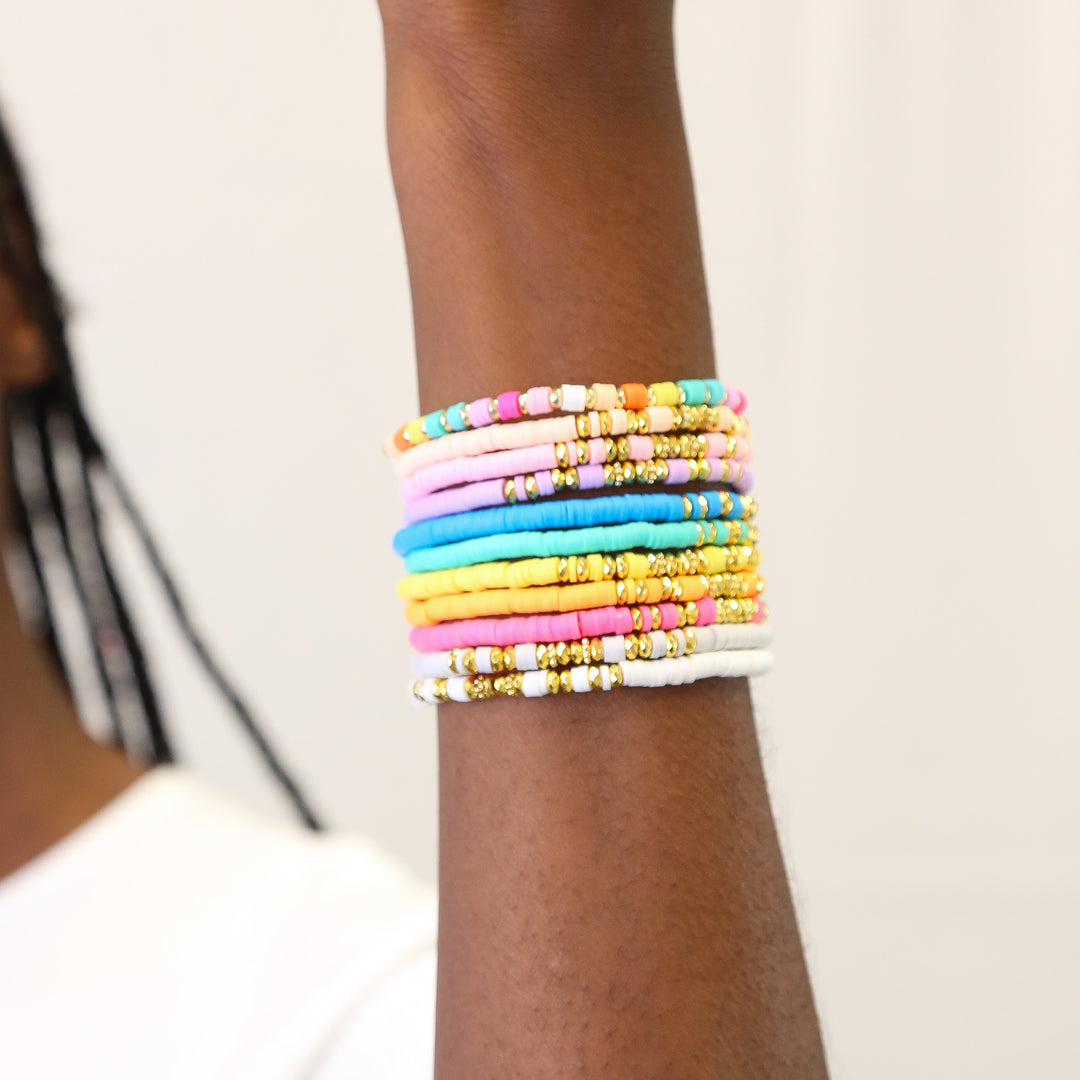 BOHO Heishi Collection - Heishi Accent Bracelets