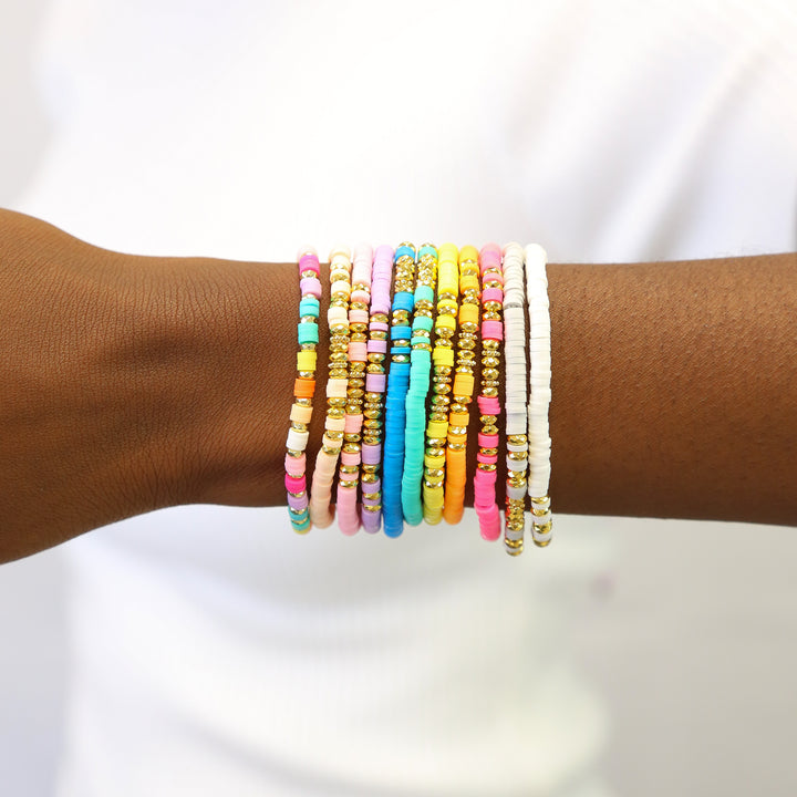 BOHO Heishi Collection - Heishi Accent Bracelets