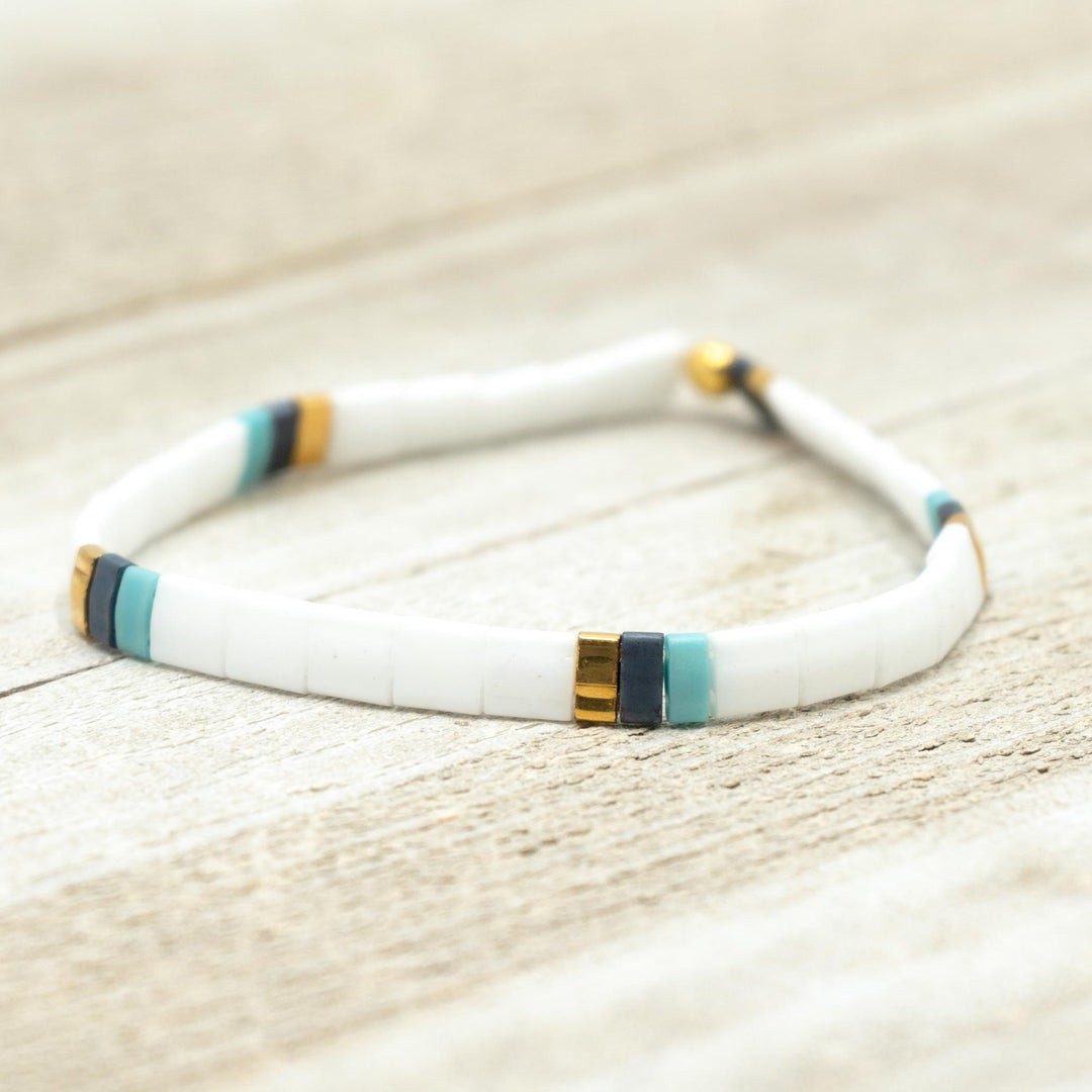 4 Bracelets Tissés à La Main Multicolores - Bracelets Amitié Fantaisie Colorés Et Confortables