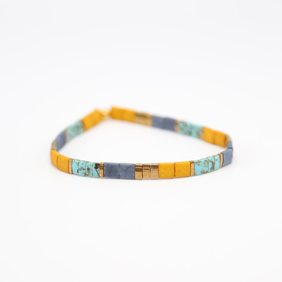 SIERRA GOLD - Tila Bead Bracelets