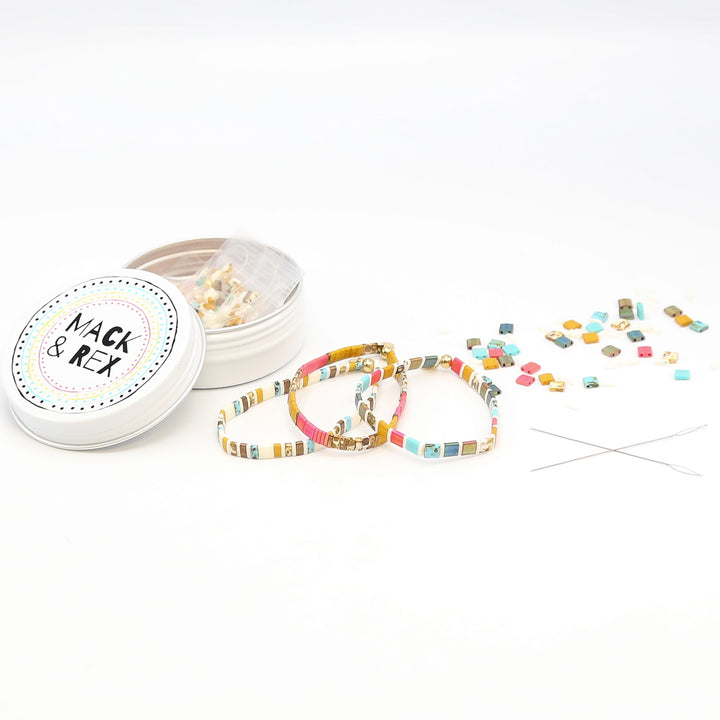 BEACH CRUISER - Tila Bracelet Making Kit - 3 Bracelets