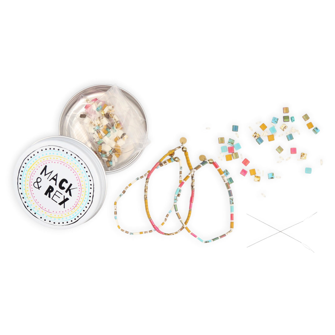 BEACH CRUISER - Tila Bracelet Making Kit - 3 Bracelets