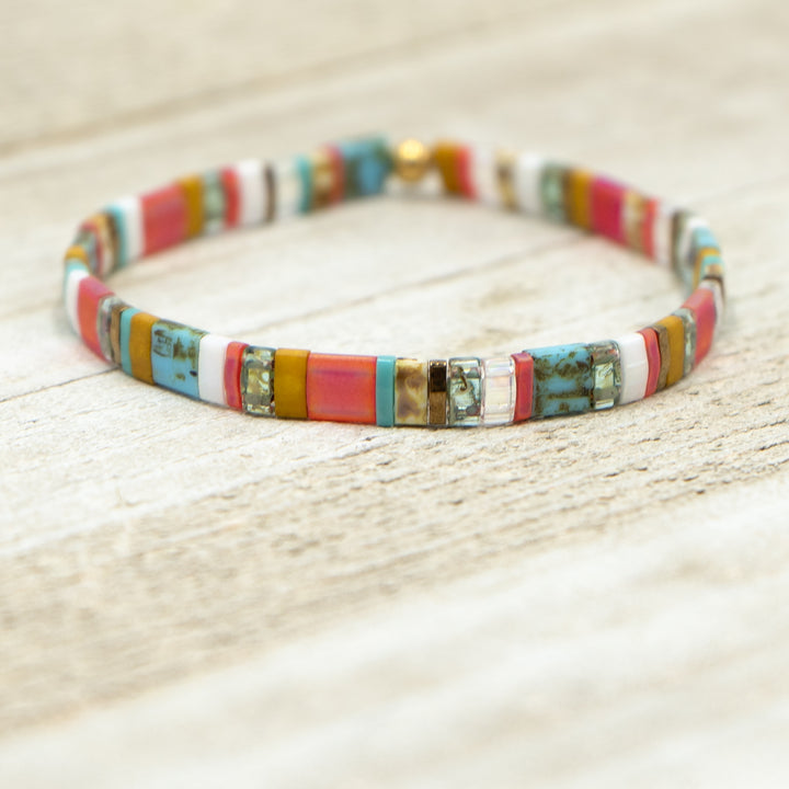 BEACH BUM - Tila Bead Bracelet | Single