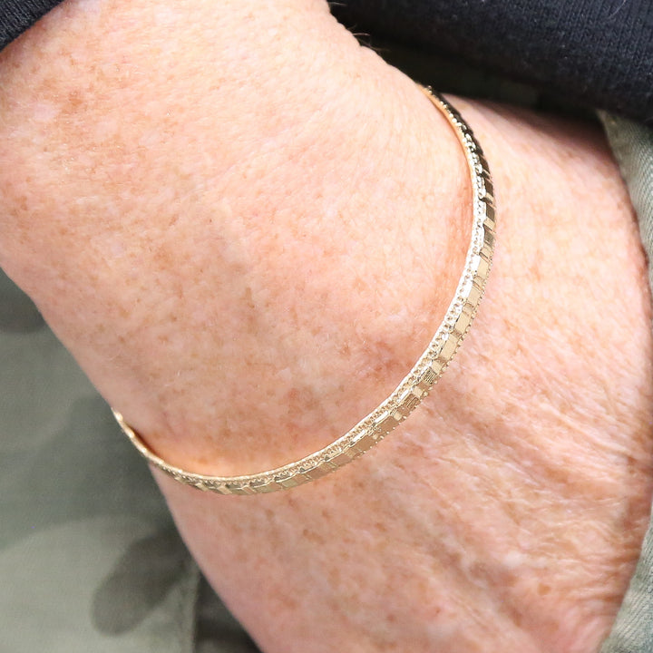 BENGAL - Gold Cuff Accent Bracelet